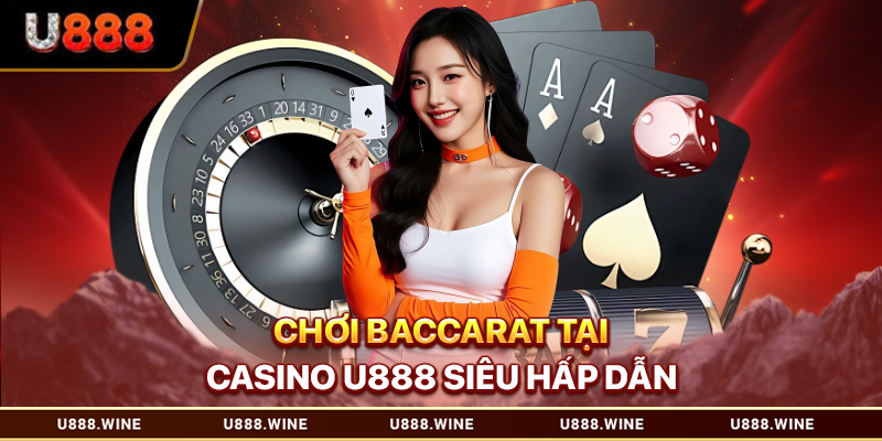 Chơi Baccarat tại Casino U888 siêu hấp dẫn