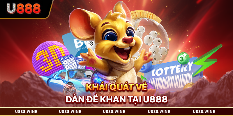 Dàn Đề Khan - Bí Quyết Săn Số Lâu Ra, Bứt Phá Tỷ Lệ Trúng Lớn Khái quát về dàn đề khan tại U888